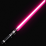 Chosen One Black and silver Lightsaber