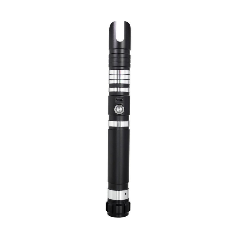 Chosen One Black and silver Lightsaber