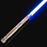 Chosen One Gold and Silver Lightsaber